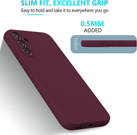 Samsung Galaxy S25 ile Uyumlu Kılıf Içi Kadife Lansman Tasarım Telefon Kılıfı Kapak