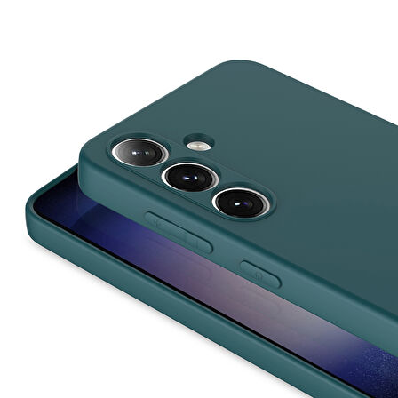 Samsung Galaxy S25 ile Uyumlu Kılıf Içi Kadife Lansman Tasarım Telefon Kılıfı Kapak