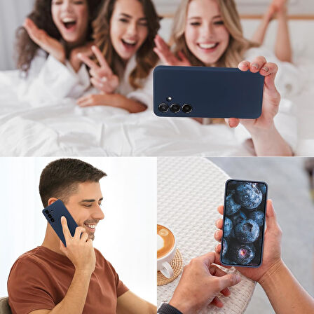 Samsung Galaxy S25 ile Uyumlu Kılıf Içi Kadife Lansman Tasarım Telefon Kılıfı Kapak