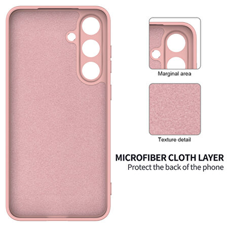 Samsung Galaxy S25 ile Uyumlu Kılıf Içi Kadife Lansman Tasarım Telefon Kılıfı Kapak