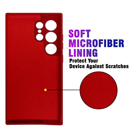 Samsung Galaxy S25 Ultra ile Uyumlu Kılıf Içi Kadife Lansman Tasarım Telefon Kılıfı Kapak