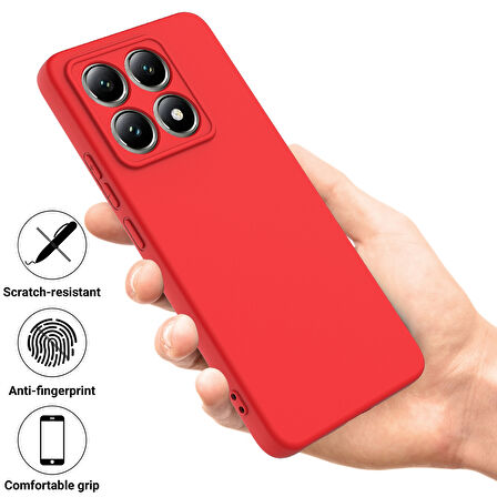 Xiaomi Mi 14T Pro ile Uyumlu Kılıf Içi Kadife Lansman Tasarım Telefon Kılıfı Kapak