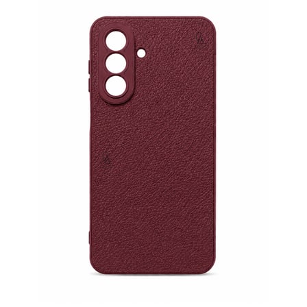 Samsung Galaxy A27 Uyumlu Deri Dokulu Silikon Telefon Kılıfı ve Şeffaf Temperli Cam Ekran Koruyucu