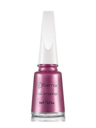 Flormar Nail Enamel-383 Metallic Pink Oje