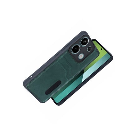 Xiaomi Redmi 15C 4G Uyumlu Deri Kartvizitli Kartlıklı Premium Telefon Kılıfı Kapak