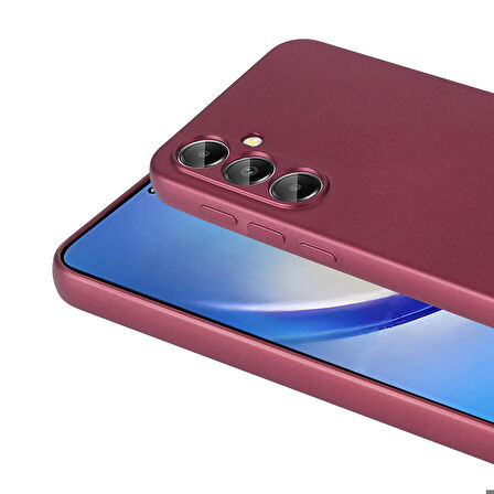 Samsung Galaxy A35 5G ile Uyumlu Kılıf Soft Premium Yumuşak Silikon Telefon Kılıfı Kapak
