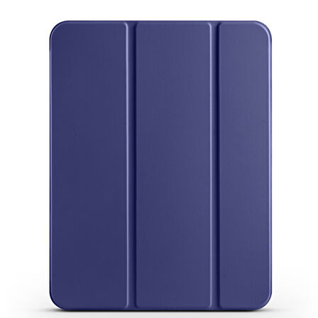 Apple iPad A16 11.Nesil 2025 Smart Folio Cover Akıllı Uyku Modlu Pu Deri Standlı Tablet Kılıfı