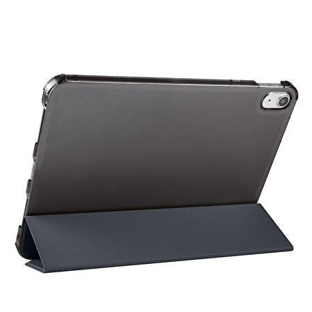 Apple iPad A16 11.Nesil 2025 Smart Folio Cover Akıllı Uyku Modlu Pu Deri Standlı Tablet Kılıfı