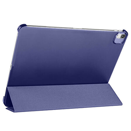 Apple iPad Air 11 2025 M3 Smart Folio Cover Akıllı Uyku Modlu Pu Deri Standlı Tablet Kılıfı