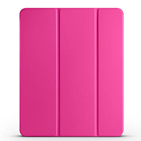 Apple iPad Air 11 2025 M3 Smart Folio Cover Akıllı Uyku Modlu Pu Deri Standlı Tablet Kılıfı