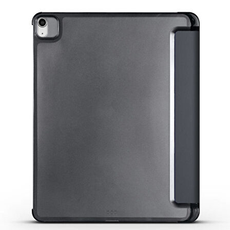 Apple iPad Air 11 2025 M3 Smart Folio Cover Akıllı Uyku Modlu Pu Deri Standlı Tablet Kılıfı