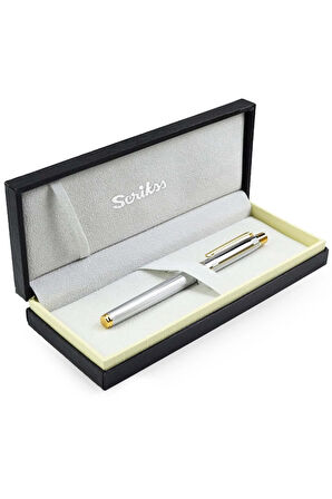 Scrikss Venüs 722W Roller Kalem Krom Altın