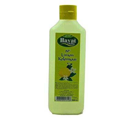 HAYAT 900ML LİMON KOLONYA BİDON (4401)