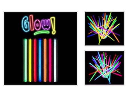 Glow Stick 20cm Fosforlu Kırılan Çubuk (100 Adet) (4401)