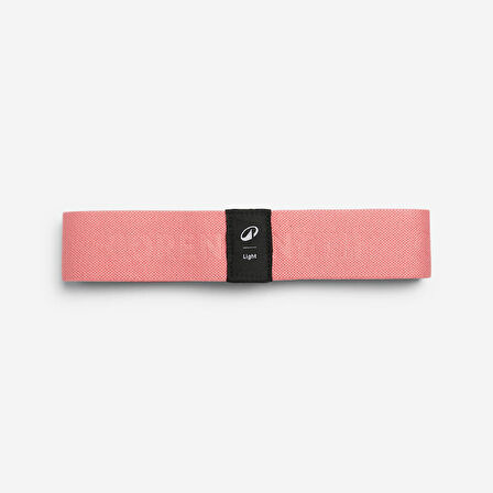 Kumaş Direnç Bandı - Hafif Direnç - Pembe - Fitness