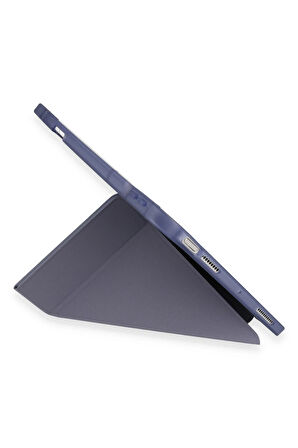 Honor Pad V9 11.5 inç Uyumlu Tri Fold Kalemlikli Tablet Kılıfı Ekran Koruyucu Kalem Seti