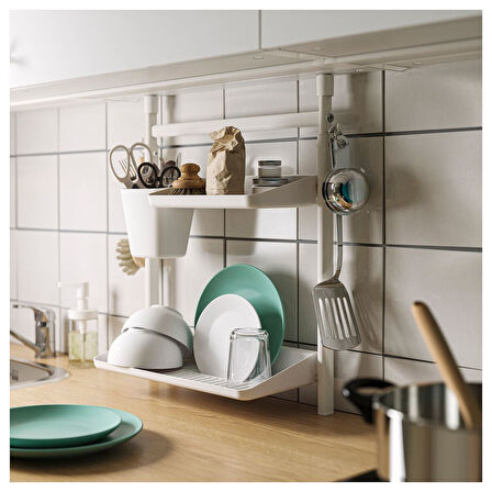 Kap, beyaz, 12x11 cm