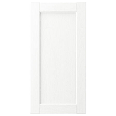 Kapak, beyaz-ahşap görünümlü, 40x80 cm