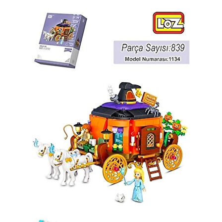 LZ-LOZ KABAK ARABASI 839 PARÇA BLOK OYUNCAK