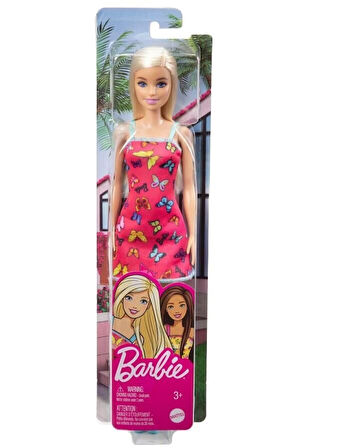 T7439-HBV05 - ŞIK BARBİE - PEMBE ELBİSE