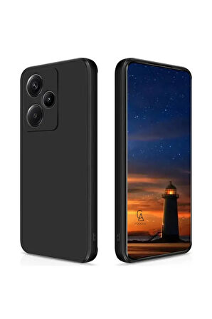 Xiaomi Redmi 13 4G Uyumlu Kılıf Esnek Silikon Telefon Kılıfı ve Temperli Cam Ekran Koruyucu