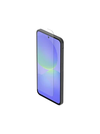 Samsung Galaxy A57 Uyumlu Içi Kadife Lansman Kılıf ve Şeffaf Temperli Cam Ekran Koruyucu