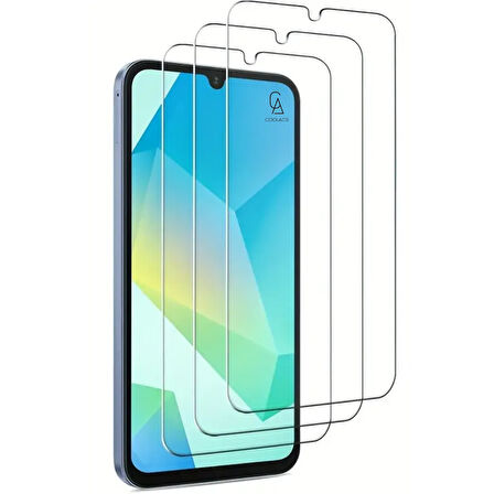Samsung Galaxy S25 ile Uyumlu Ekran Koruyucu Şeffaf Temperli Kırılmaz Cam Ekran Koruyucu 3 Adet
