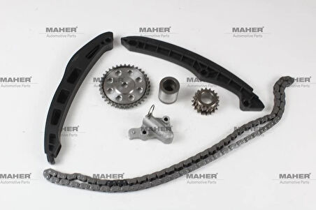 EKSANTRİK ZİNCİR SETİ GOLF / JETTA / PASSAT / TOURAN / TIGUAN / SCIROCCO 2004-2008 BAG-BLF-BLP-BKG 1.6 FSI 2007-2008 CAXA 1.4 TSI (7 PARÇA) 03C198229B