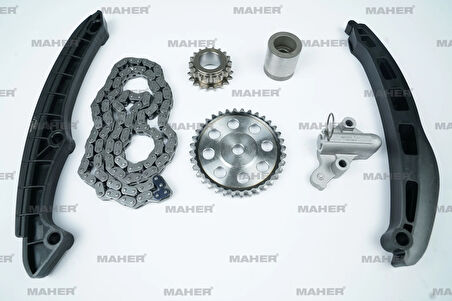 EKSANTRİK ZİNCİR SETİ GOLF / JETTA / PASSAT / TOURAN / TIGUAN / SCIROCCO 2004-2008 BAG-BLF-BLP-BKG 1.6 FSI 2007-2008 CAXA 1.4 TSI (7 PARÇA) 03C198229B