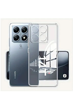 Xiaomi Mi 14T Pro ile Uyumlu Telefon Kılıfı ve 5d Tam Kaplayan Cam Ekran Koruyucu