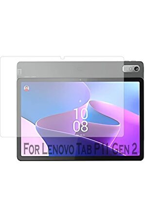 Lenovo Tab P11 2.Nesil 11.5 inç TB350FU ile Uyumlu Kırılmaz Tablet Temperli Cam Ekran Koruyucu