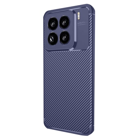 Xiaomi 15 Pro Uyumlu Kılıf Karbon Tasarım Kamera Korumalı Silikon Telefon Kılıfı Kapak