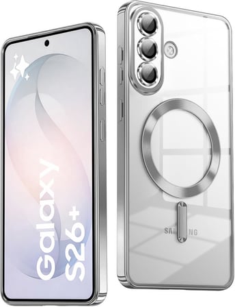 Samsung Galaxy S26 Plus Uyumlu Kılıf Kamera Lens Koruyuculu Magsafe Özellikli Telefon Kılıfı Kapak