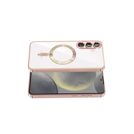 Samsung Galaxy S26 Uyumlu Kılıf Kamera Lens Koruyuculu Magsafe Özellikli Telefon Kılıfı Kapak