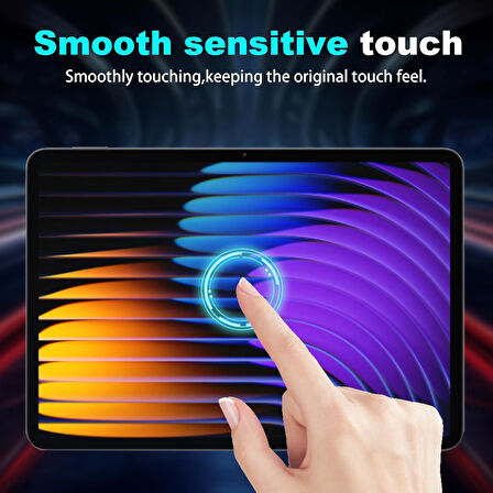 Xiaomi Mi Pad 7 11.2 Inç ile Uyumlu Tam Koruma Nano Esnek Tablet Kırılmaz Ekran Koruyucu