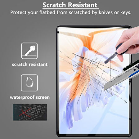 Honor Pad V9 ile Uyumlu Kırılmaz Tablet Temperli Cam Ekran Koruyucu