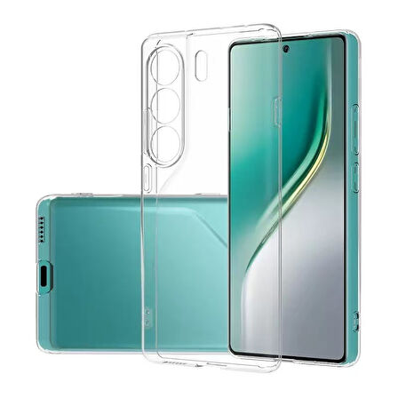 Tecno Camon 40 4G ile Uyumlu Kılıf Şeffaf Kamera Korumalı Esnek Silikon Telefon Kılıfı Kapak