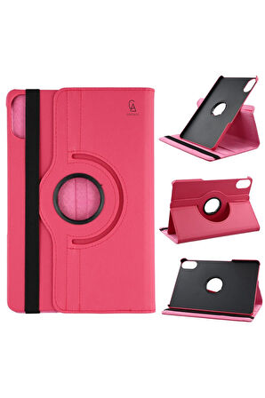 Xiaomi Redmi Pad 2 11 Inç Uyumlu 360° Dönebilen Standlı Tablet Kılıfı Ekran Koruyucu ve Kalem Seti