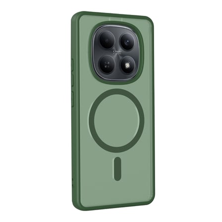 Xiaomi Redmi Note 15 Pro 4G İle Uyumlu Kılıf Magsafe Şarj Özellikli Mat Arka Yüzeyli Kapak
