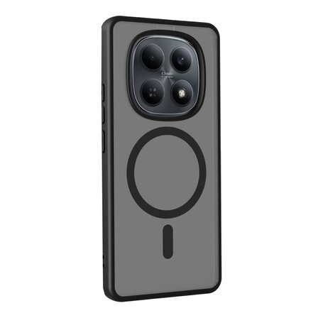 Xiaomi Redmi Note 15 Pro 4G İle Uyumlu Kılıf Magsafe Şarj Özellikli Mat Arka Yüzeyli Kapak