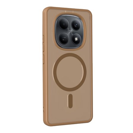 Xiaomi Redmi Note 15 Pro 4G İle Uyumlu Kılıf Magsafe Şarj Özellikli Mat Arka Yüzeyli Kapak