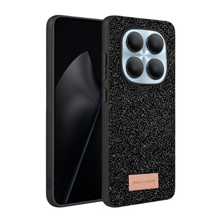 Xiaomi Redmi Note 15 Pro 4G Uyumlu Parlak Simli Taşlı Premium Kalite Kadın Telefon Kılıfı Kapak