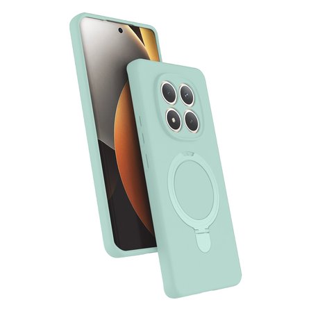 Xiaomi Redmi Note 15 Pro 4G Uyumlu Kılıf Halka Standlı M-Safe Telefon Kılıfı Kapak