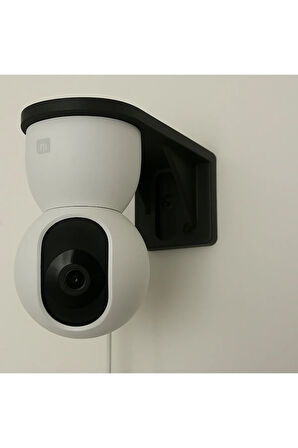 Xiaomi 360 Kamera Için Duvara Priz Üstüne Asma Aparatı Siyah C700/c500 Pro/c400/c300/c200 Kamera Yok