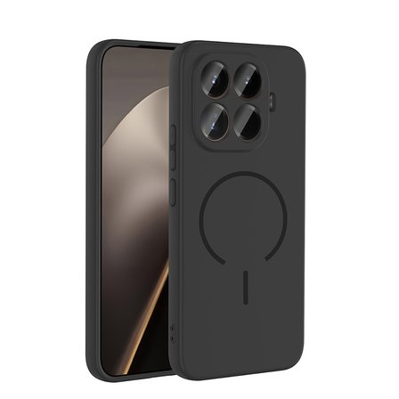 Xiaomi Mi 15T Pro Uyumlu Kılıf Yumuşak Dokulu M-Safe Elden Kaymaz Telefon Kılıfı Kapak