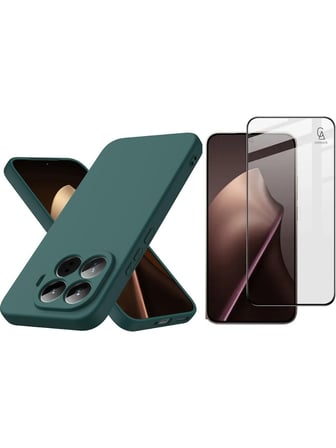 Xiaomi Mi 15T Pro Uyumlu Içi Kadife Lansman Kılıf ve 5d Tam Kaplayan Cam Ekran Koruyucu