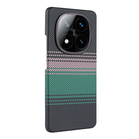 Xiaomi Redmi Note 15 Pro 4g Uyumlu Kılıf Kevlar Desenli M-Safe Özellikli Telefon Kılıfı Kapak