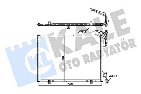KLIMA RADYATORU FIESTA 2014 B-MAX 2014 ECOBOOST 1.0 C1B119710BC 1806682 1822534
