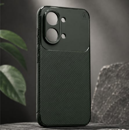 Xiaomi Poco X8 Pro Max Uyumlu Kılıf Karbon Tasarım Kamera Korumalı Silikon Telefon Kılıfı Kapak