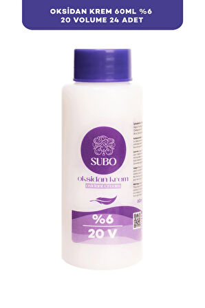 SUBO OKSİDAN KREM %6 20 VOLUME 24X60  ml